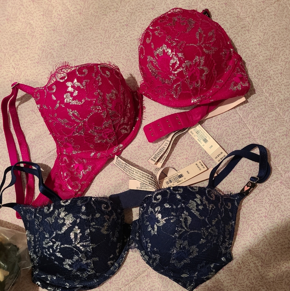 New Victoria Secret Bras size 32B